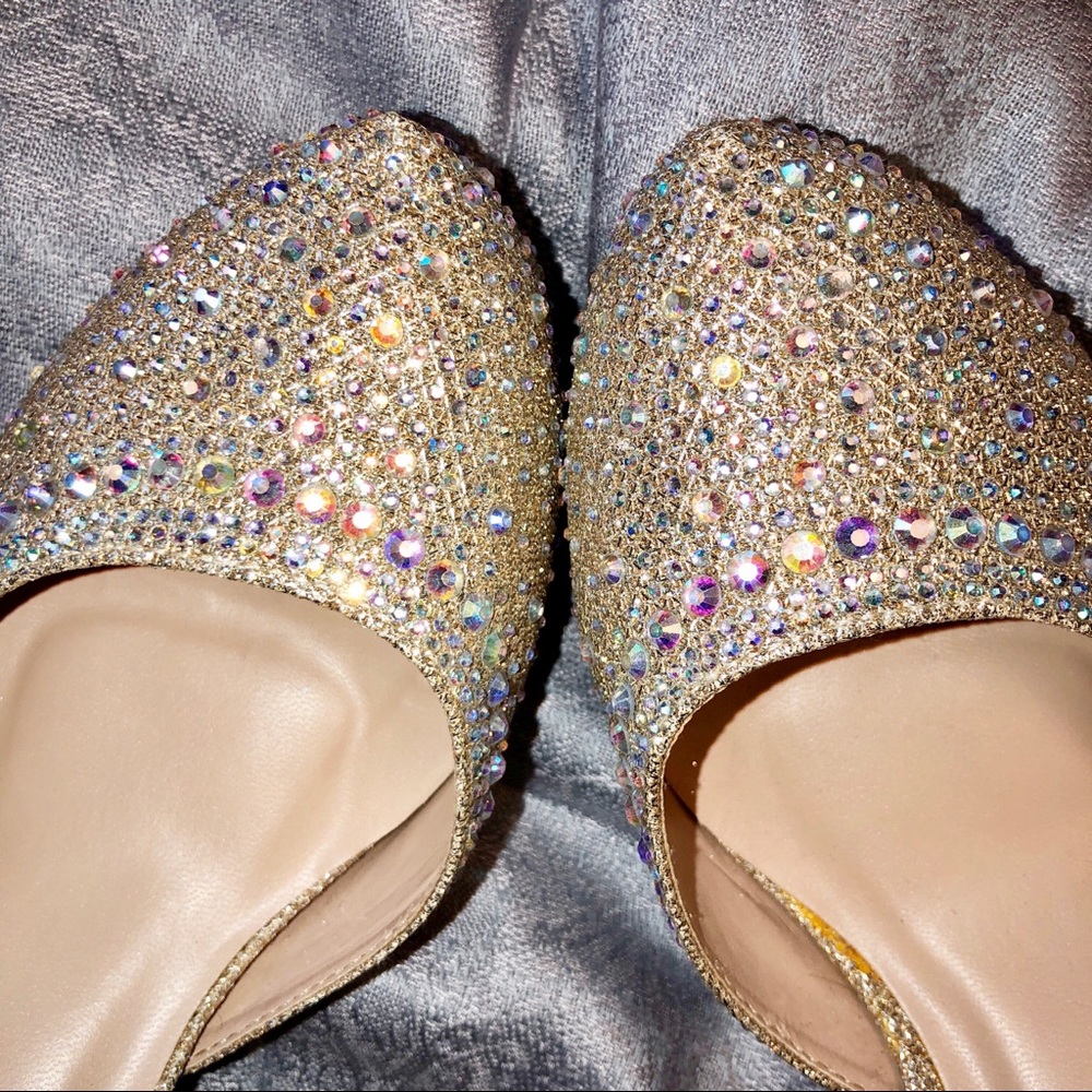 DE BLOSSOM 3in Diamond Sparkle Buckle Hills.